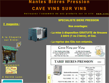 Tablet Screenshot of nantes-bieres.com